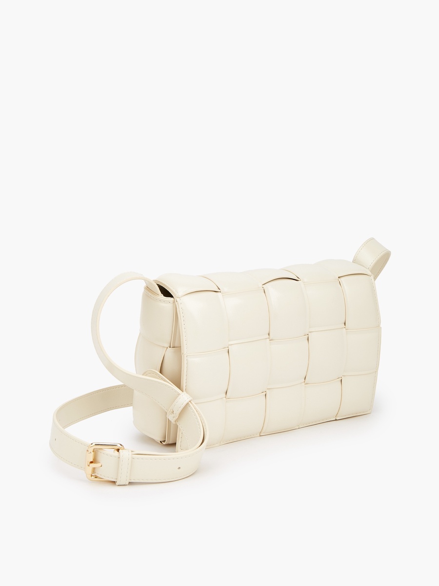 Quilted Crossbody Bag with Adjustable Strap