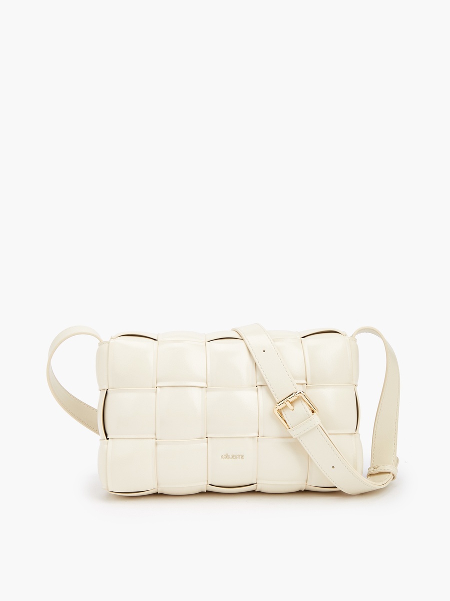 Quilted Crossbody Bag with Adjustable Strap