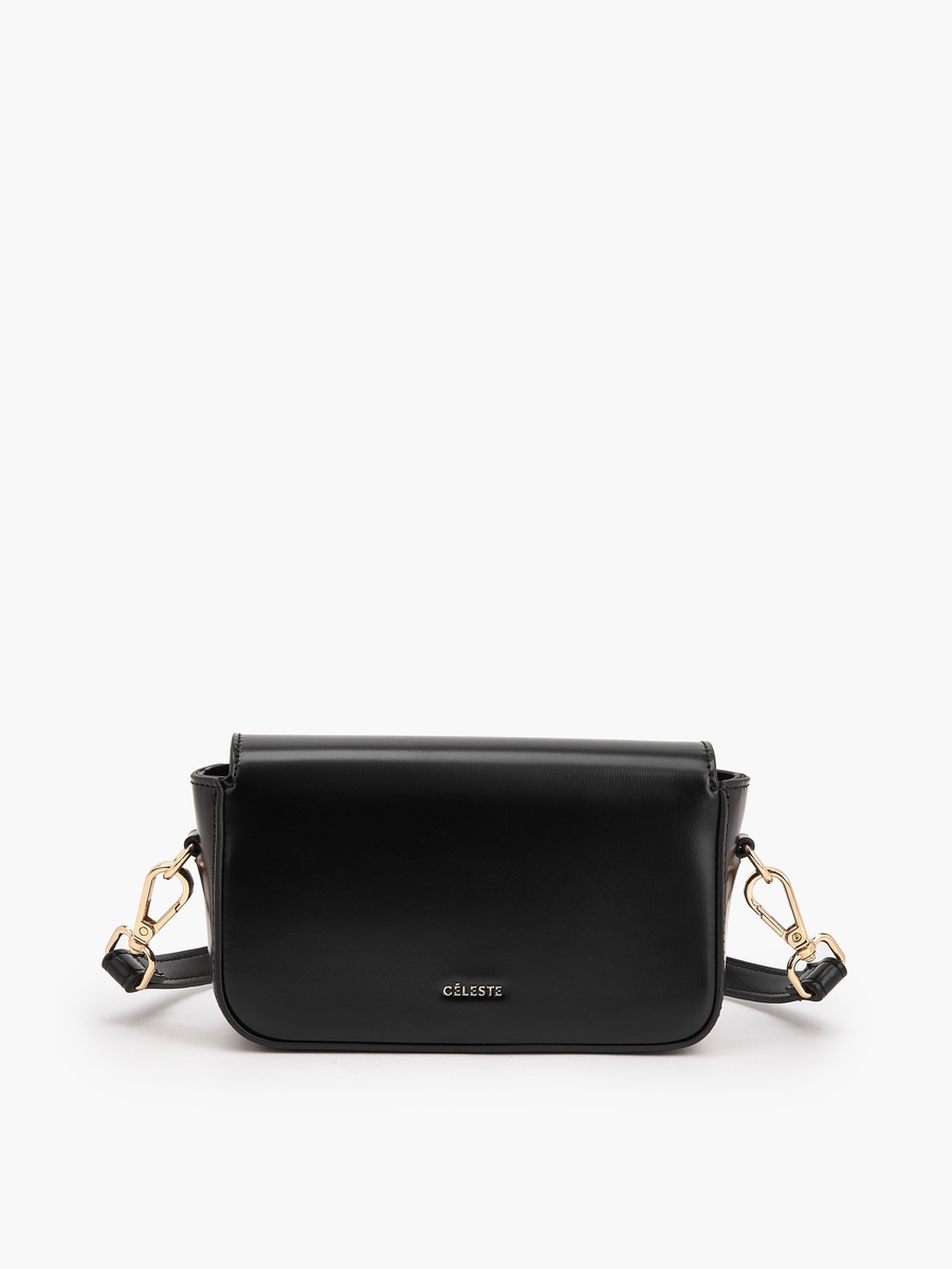 Tassel Accent Crossbody Bag with Adjustable Strap