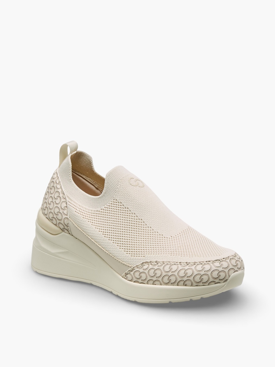 Women Monogram Print Sneakers