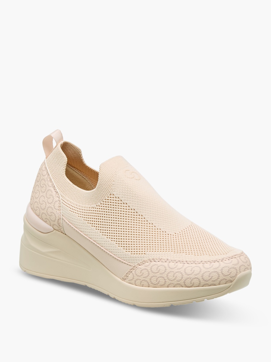 Women Monogram Print Sneakers