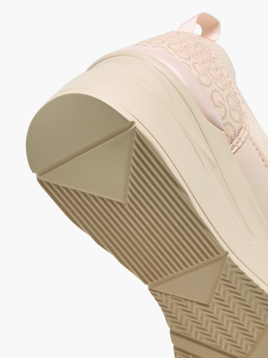 Women Monogram Print Sneakers