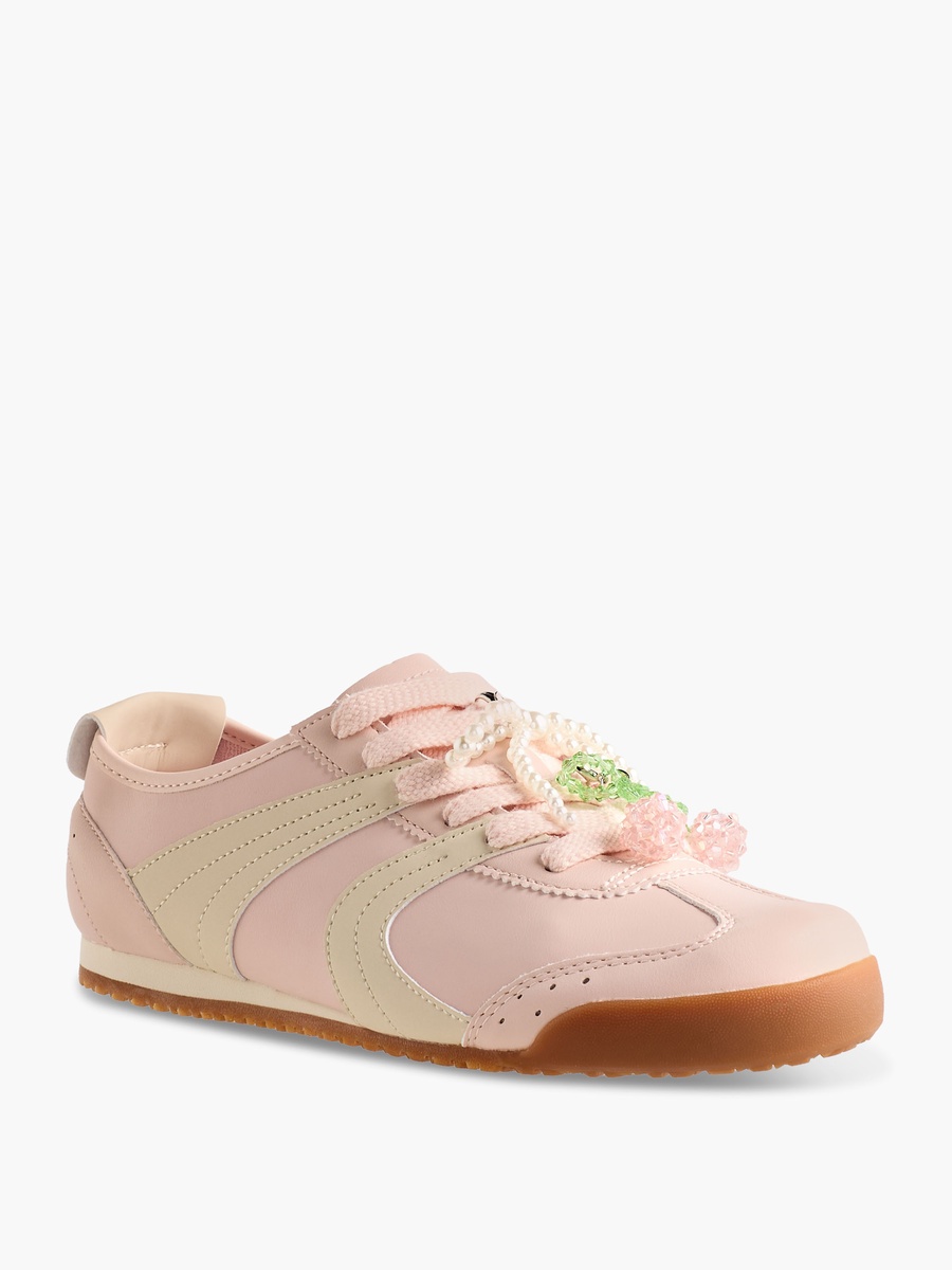 Women Pearl Embellished Sneakers