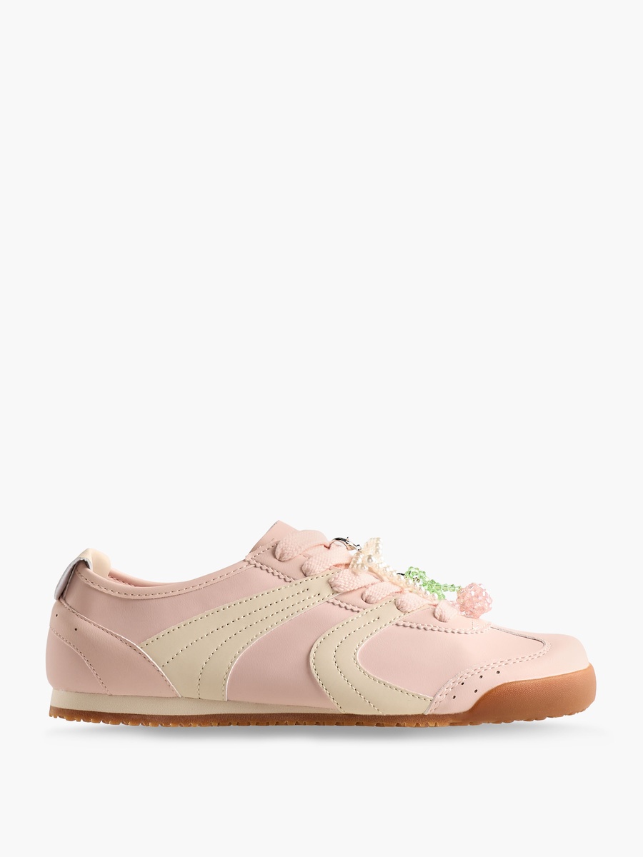 Women Pearl Embellished Sneakers