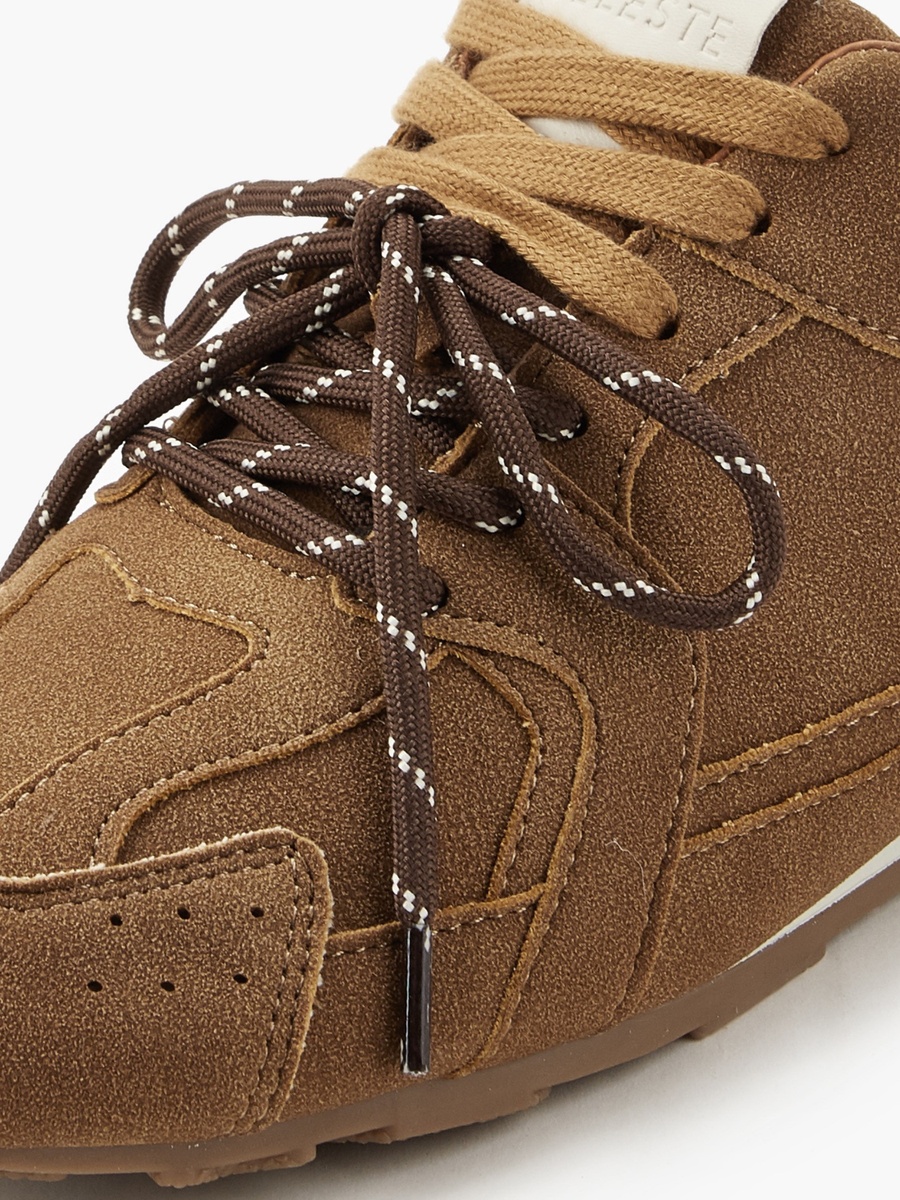 Women Lace-Up Ankle Sneakers