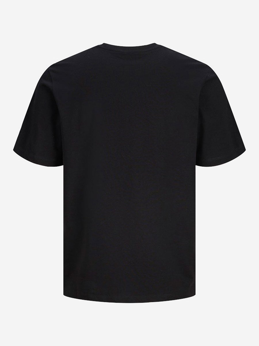 Black Honolulu Graphic Crew Neck T-Shirt