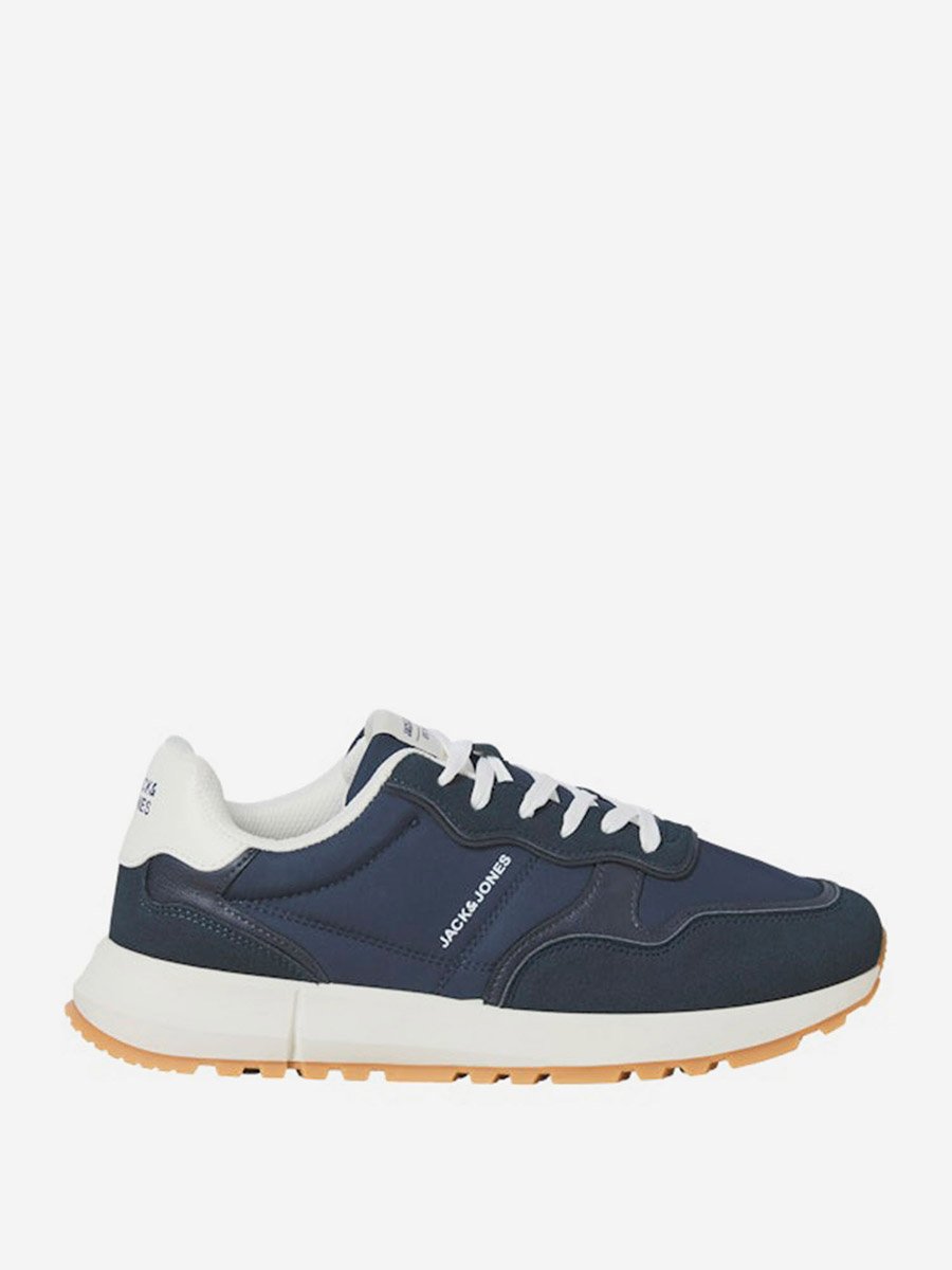 Textured Lace-Up Sneakers