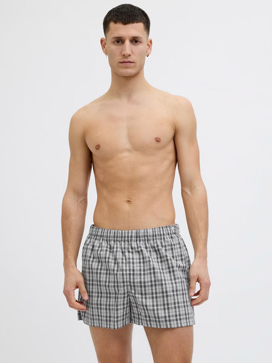 Pack of 3 - Plaid Cotton Boxers