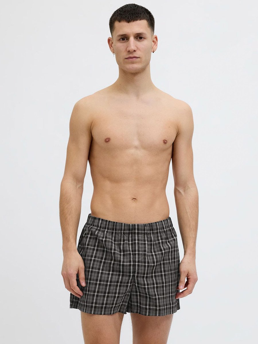 Pack of 3 - Plaid Cotton Boxers
