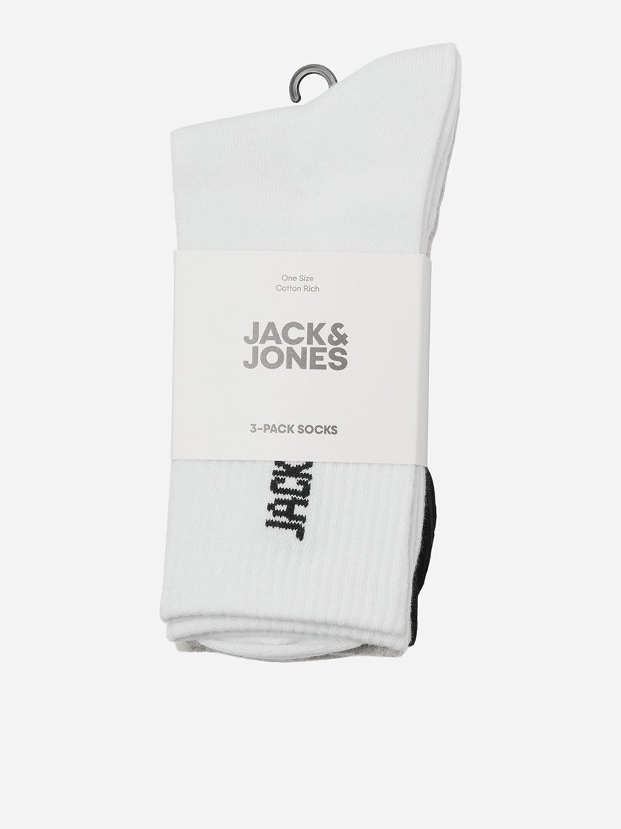 Pack of 3 - Logo Detail Tennis Socks