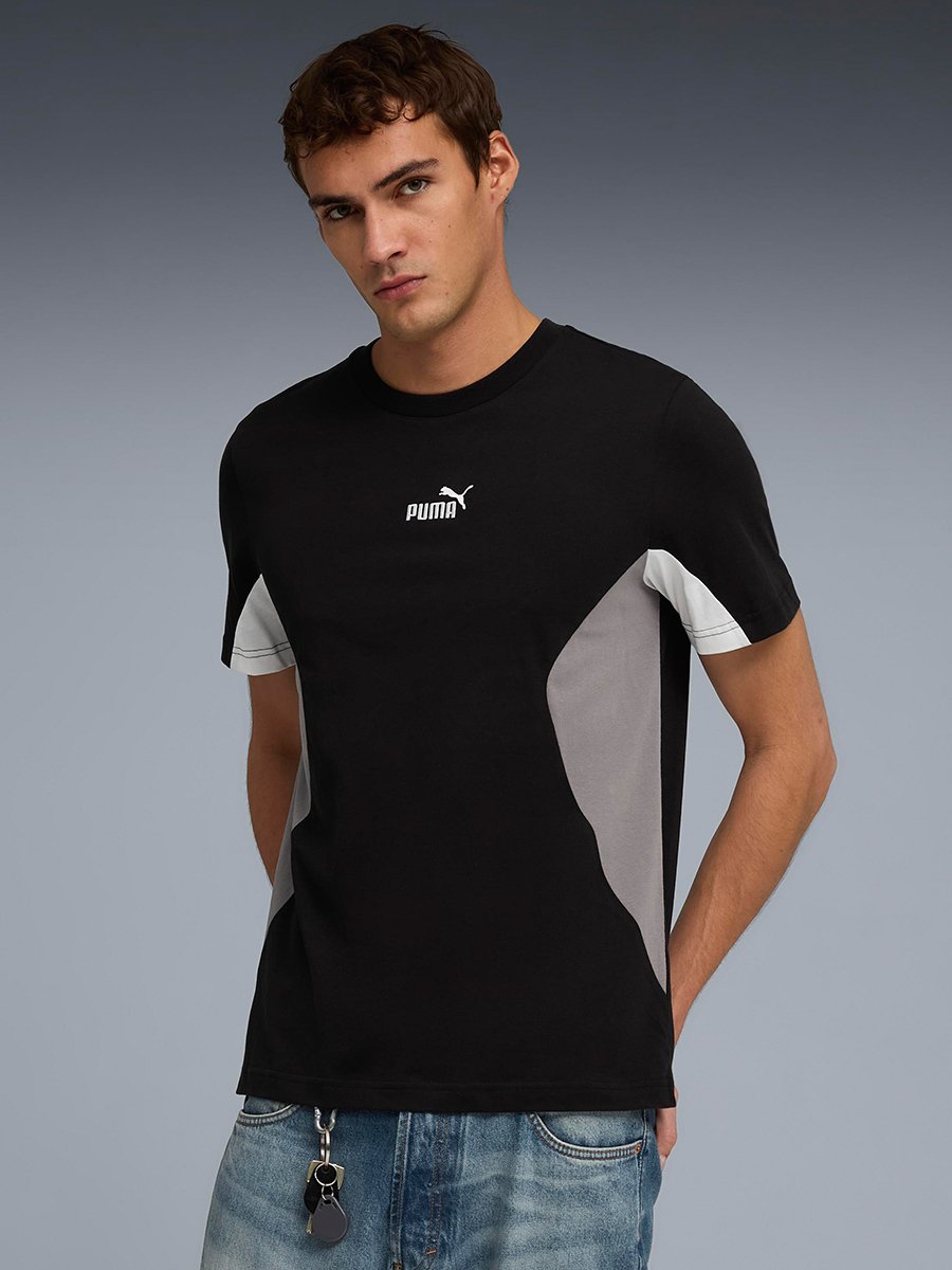 Men Essentials Color Block T-Shirt