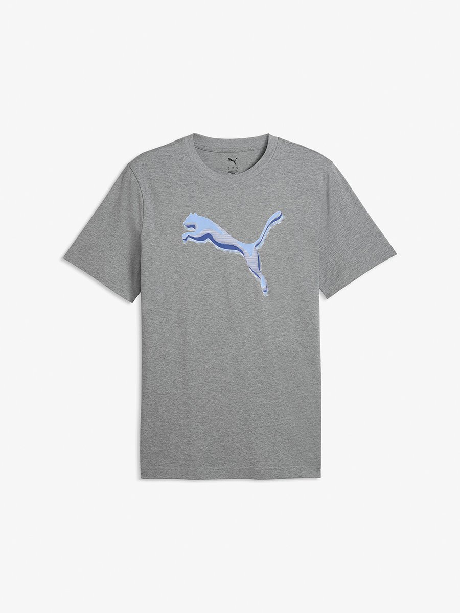 Men Graphic Cat Logo T-Shirt
