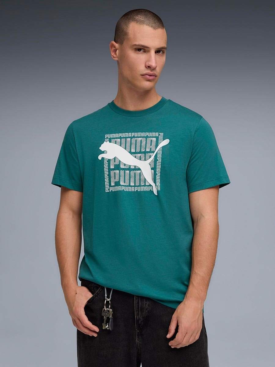 Men Logo Print T-Shirt