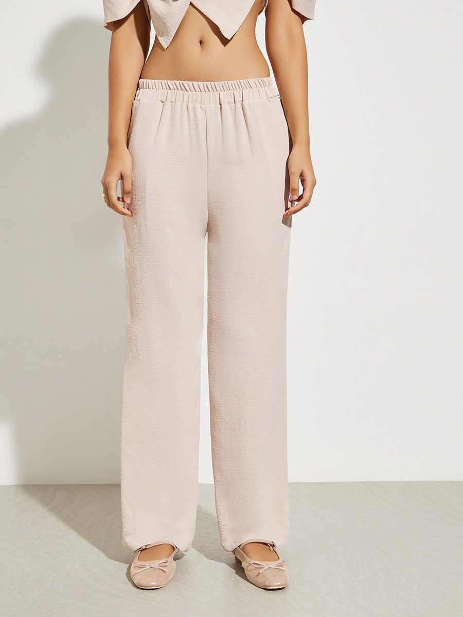 Khaki Relaxed Shirt and Pants Co-Ords