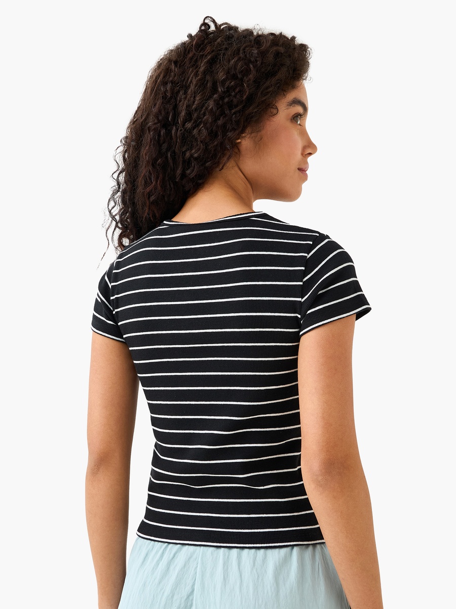 T-Shirt with Stripes