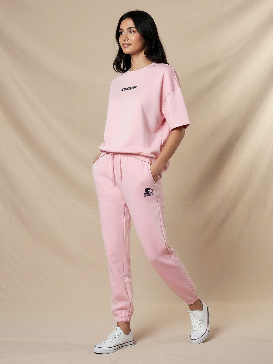 Starter Regular Fit T-Shirt with Embroidery