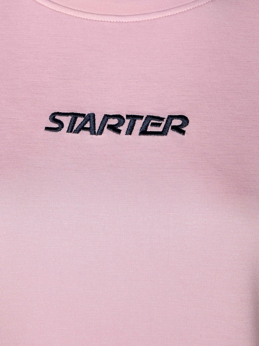 Starter Regular Fit T-Shirt with Embroidery
