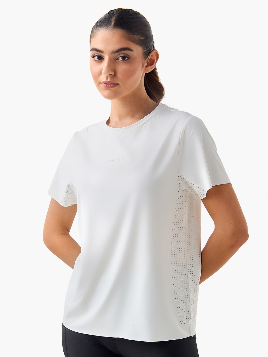 Women Lite Performance Perforated T-Shirt