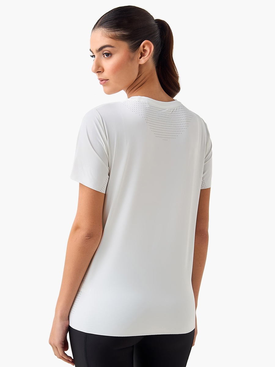 Women Lite Performance Perforated T-Shirt