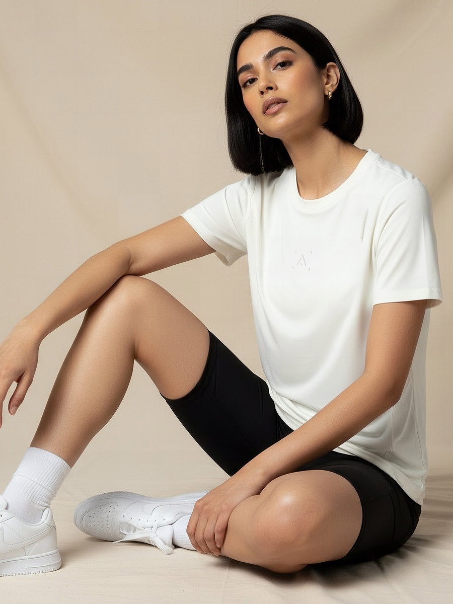 Women 2 Way Stretch Performance T-Shirt