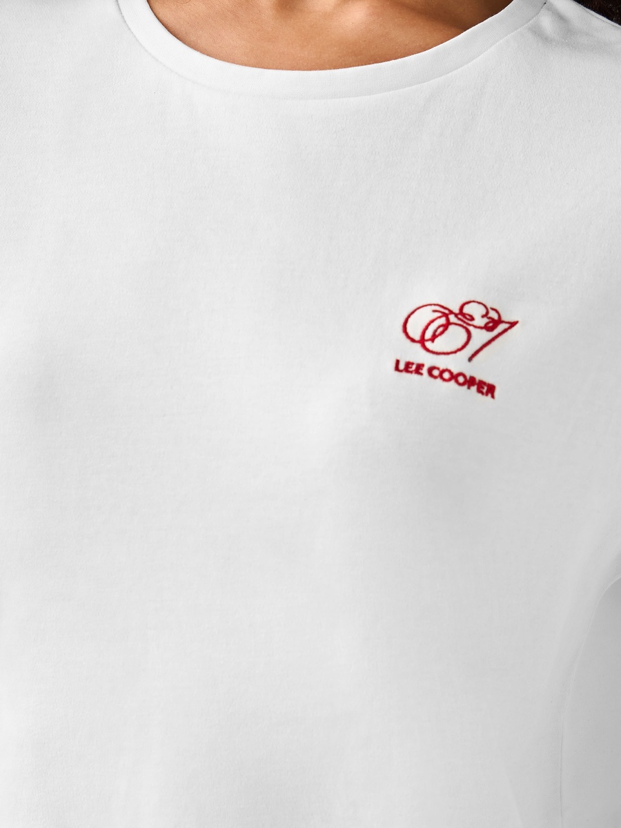 Cotton T-Shirt with Logo Print