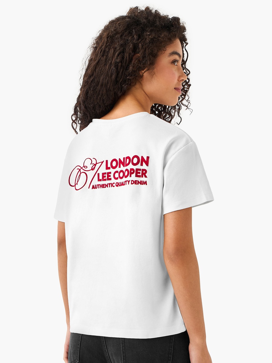 Cotton T-Shirt with Logo Print