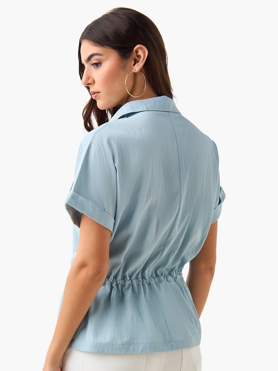 Utility Top with Tie-Up Detail