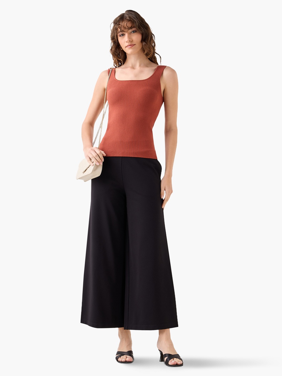 Slim Fit Tank Top with Wide Strap