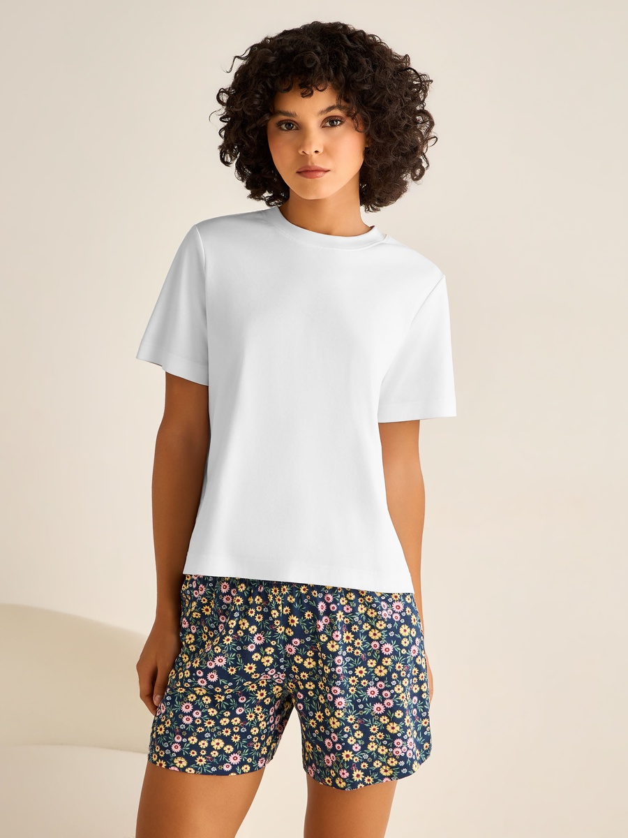 Set of 2 - Drawstring Waist Shorts