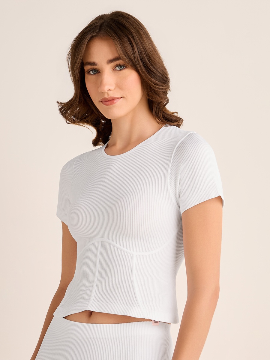 Seamless Ribbed Crop Top