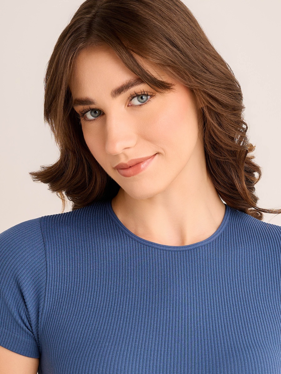 Seamless Ribbed Crop Top
