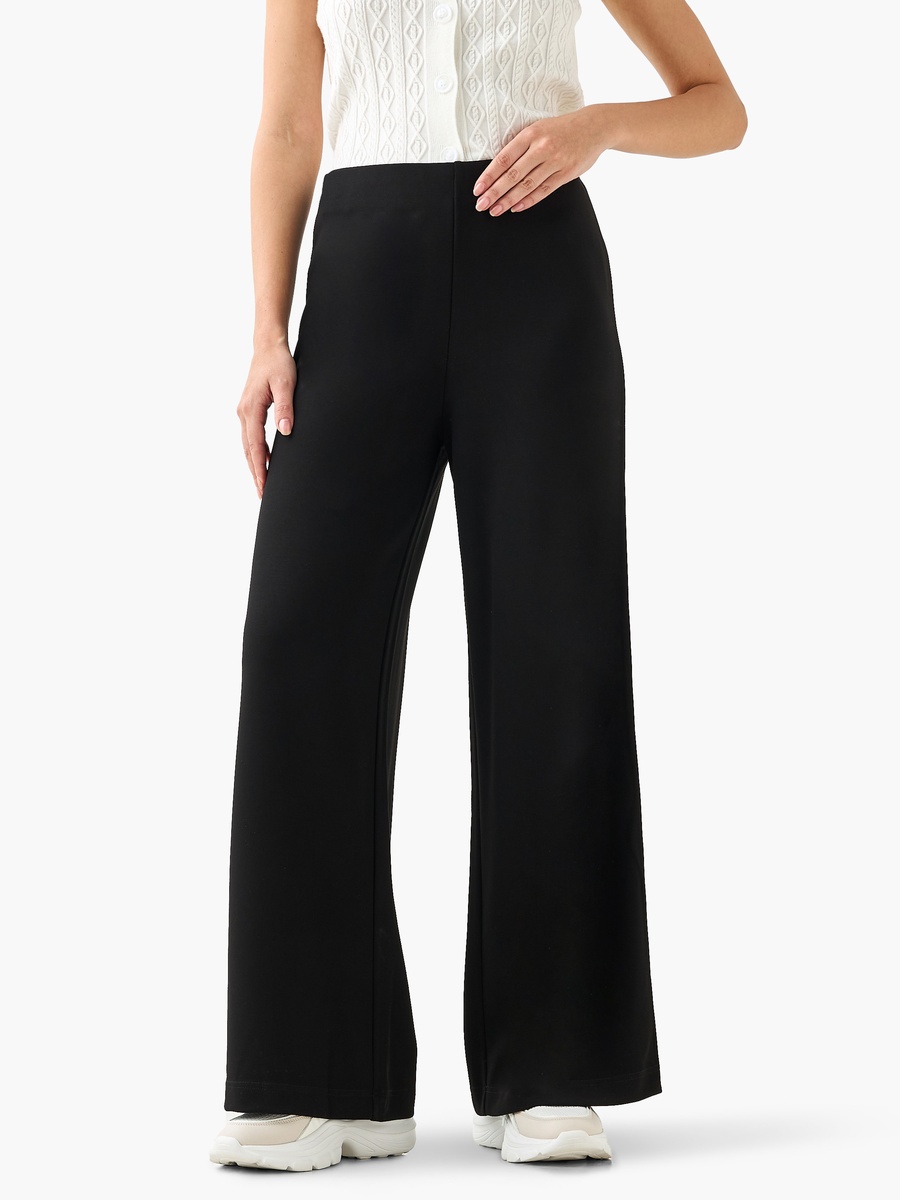 Flexi Waist Modal Blend Wide Leg Pants