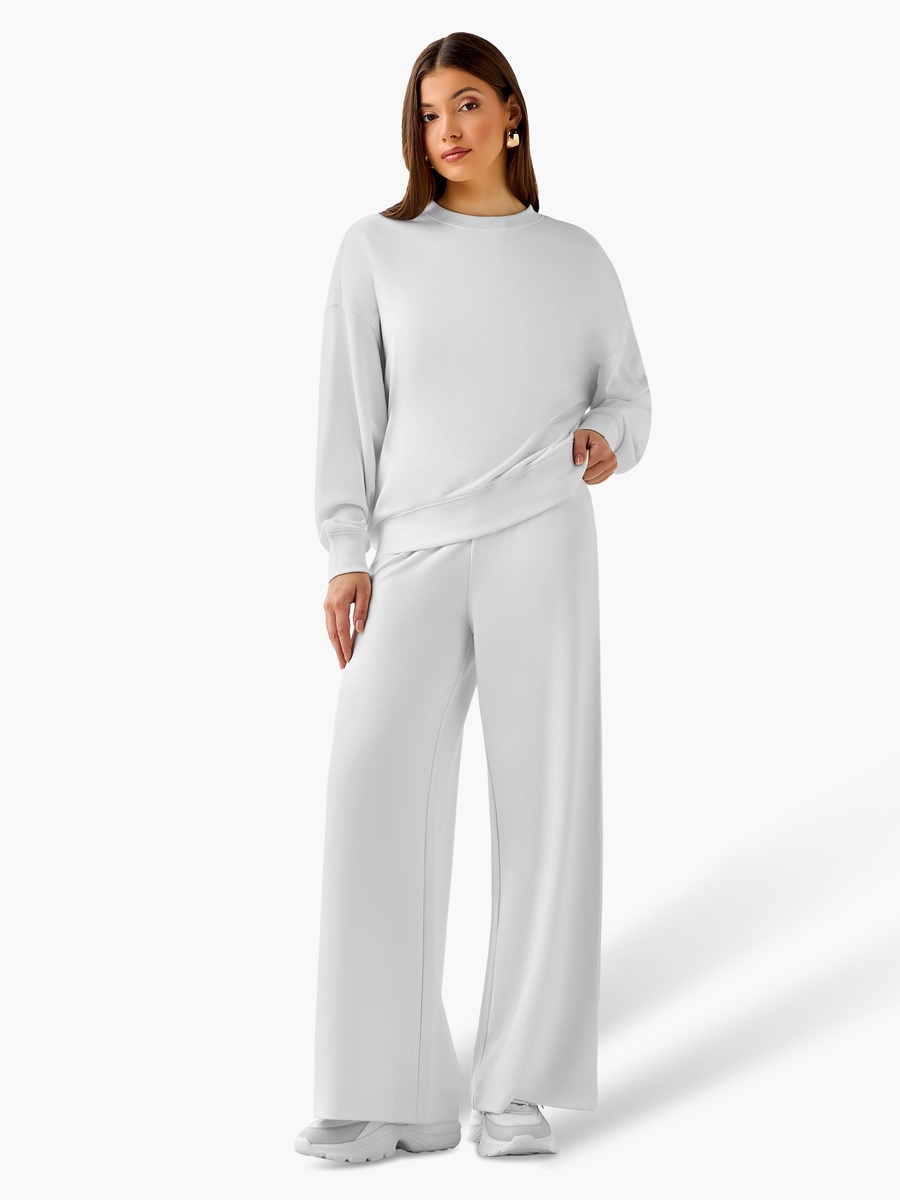 Flexi Waist Modal Blend Wide Leg Pants