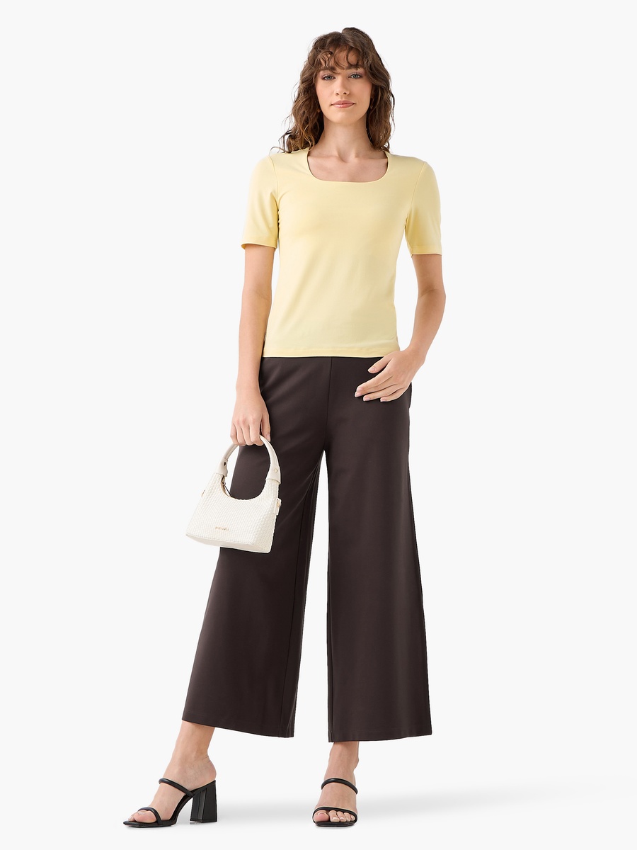Flexi Waist Wide Leg Pants