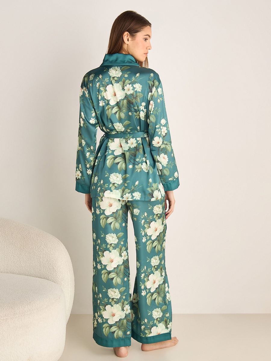 Floral Print Pyjama Set