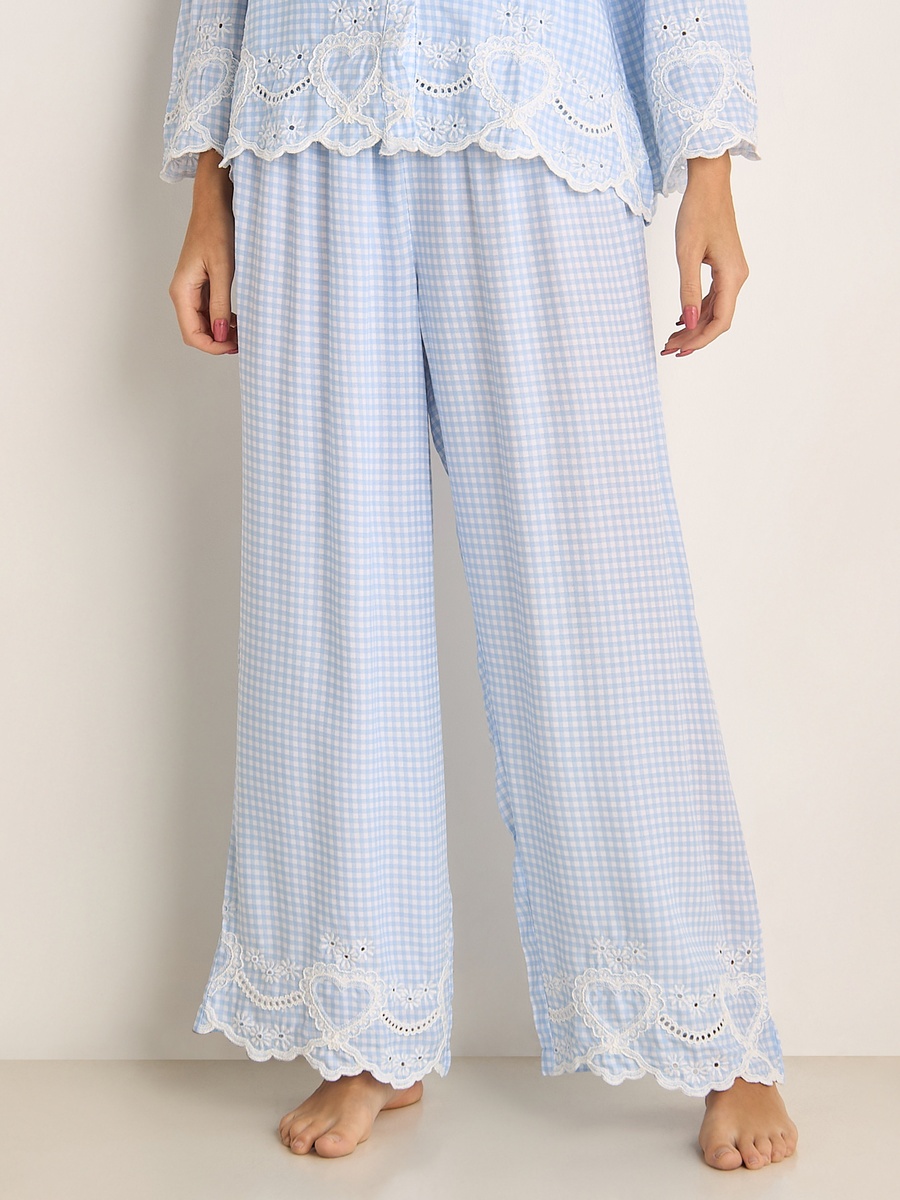 Viscose Pyjama Set with Shirt and Pants