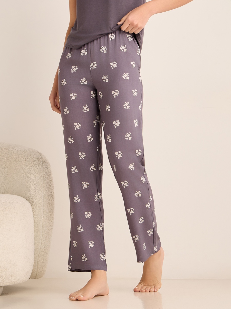 Viscose Pyjama Set with Top and Pants