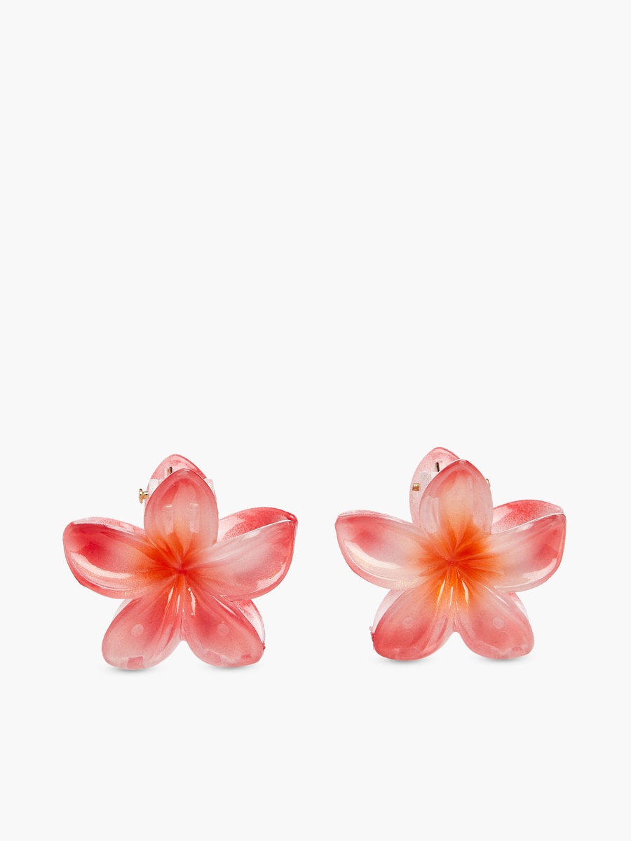 Pack of 5 Floral Hair Clamps