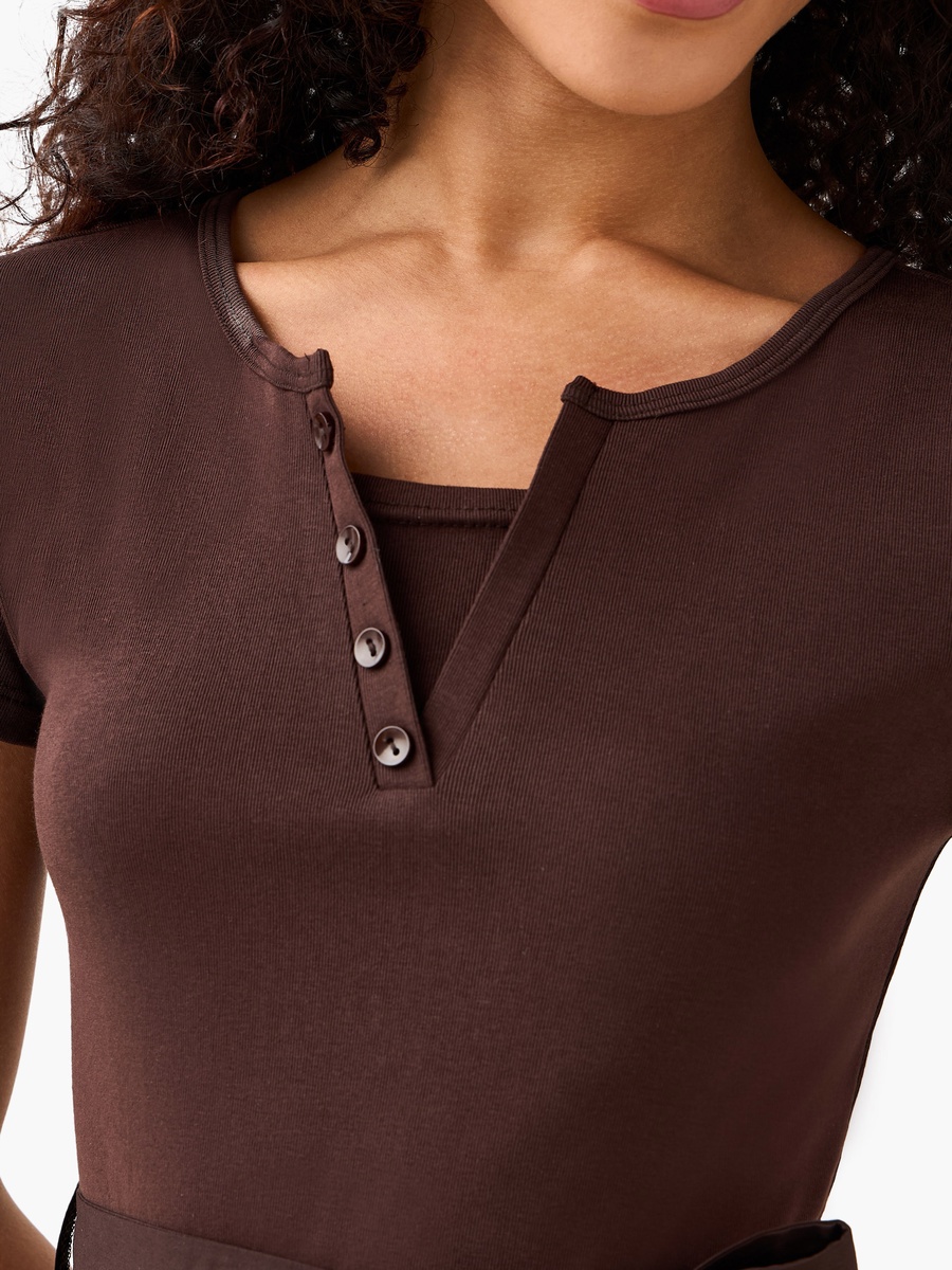 Midi Shirt Dress with Tie-Up Belt