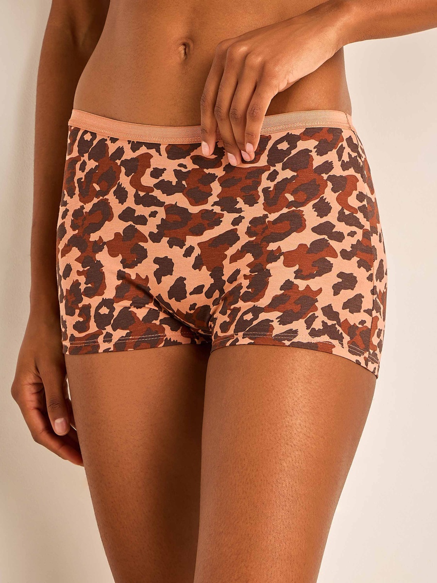 Set of 5 - Boyshort Briefs with Assorted Print