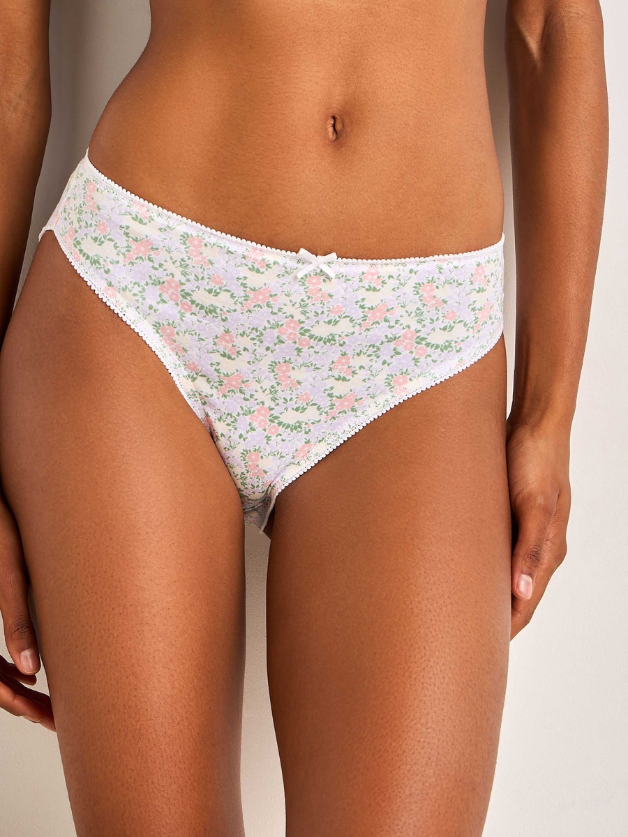 Set of 5 - Bikini Briefs with Assorted Print