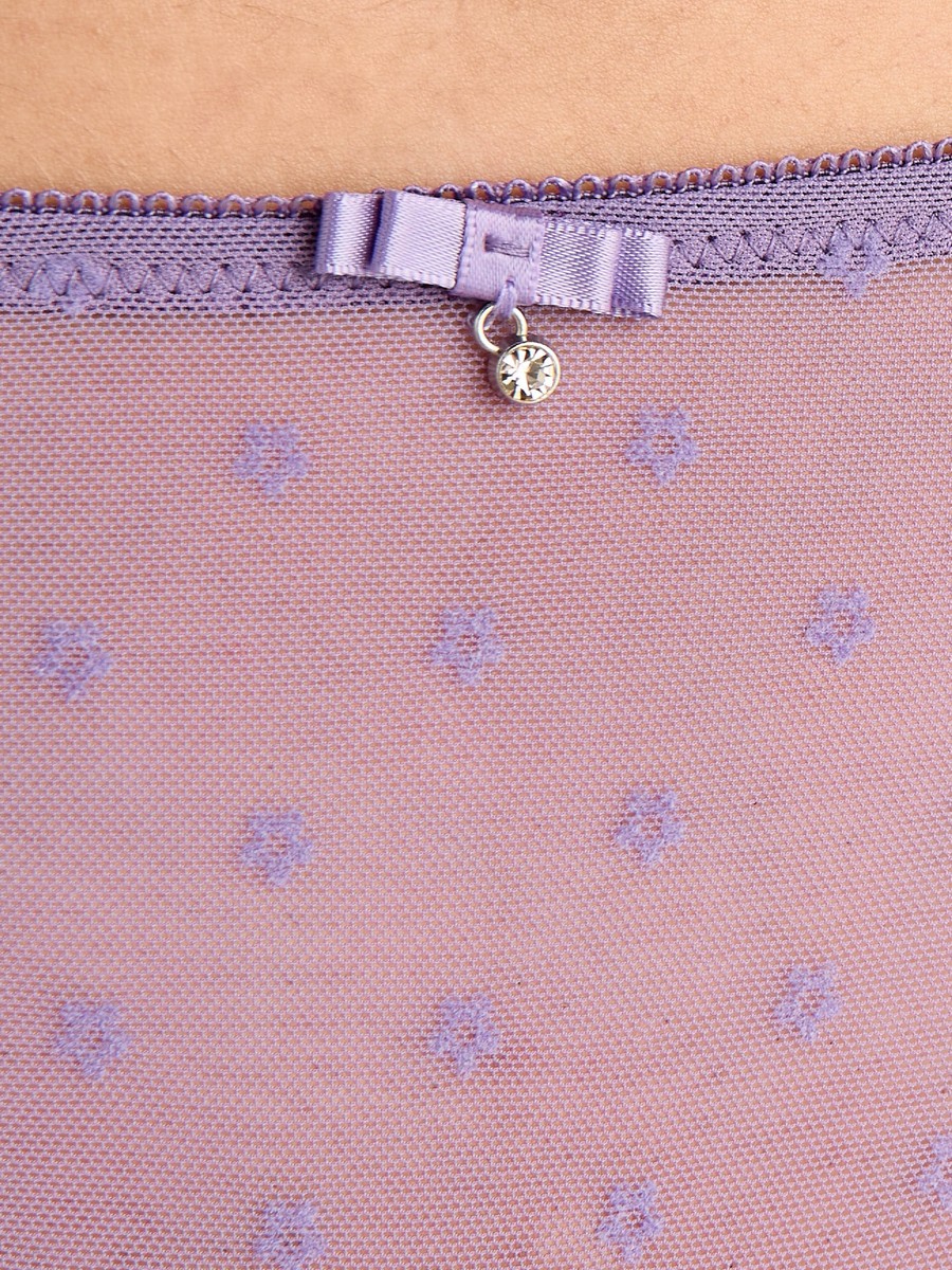 Hipster Briefs with Lace Trim