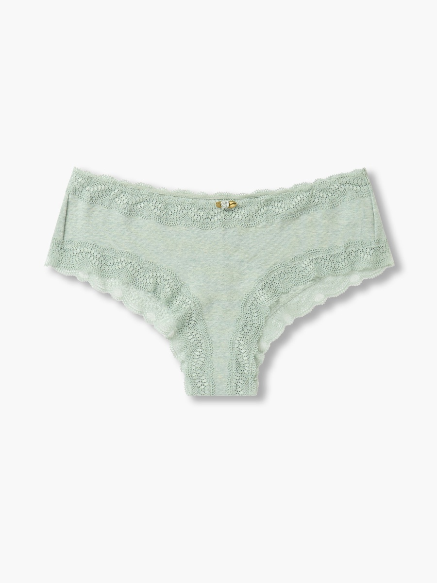 Set of 3 - Cheekster Briefs with Lace Trim