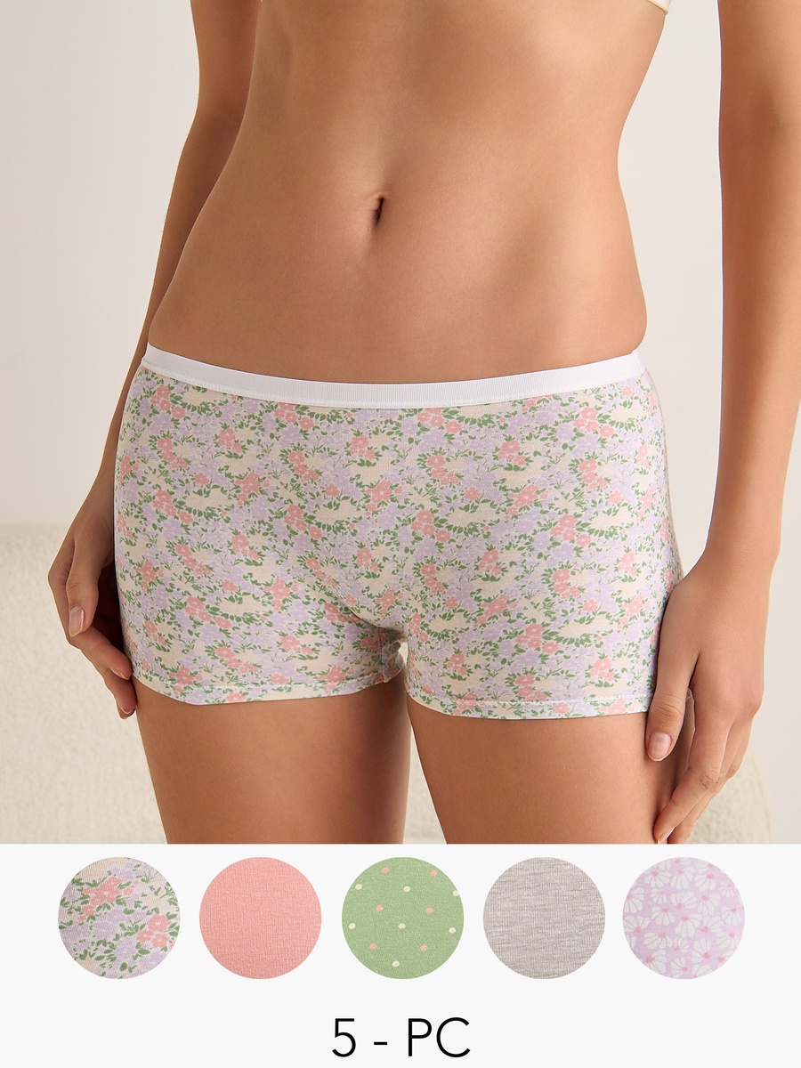 Set of 5 - Assorted Boxer Briefs