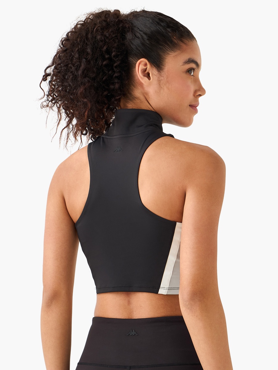 Women High Neck Racerback Sports Bra