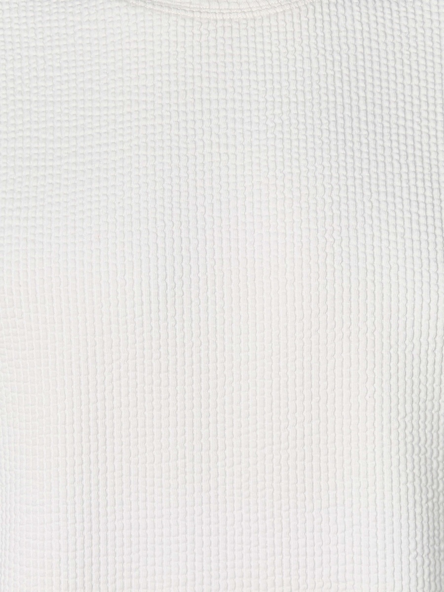 Men Crew Neck Short Sleeves Textured T-Shirt