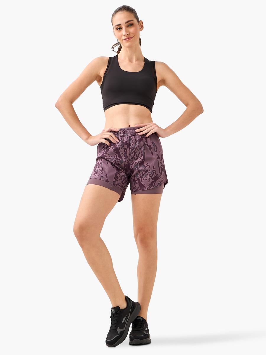 Women Soft Touch Running Shorts with Liner