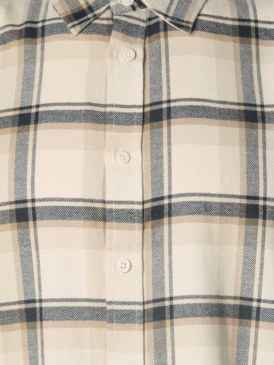 Men Regular Fit Collared Checked Long Sleeve Shirt
