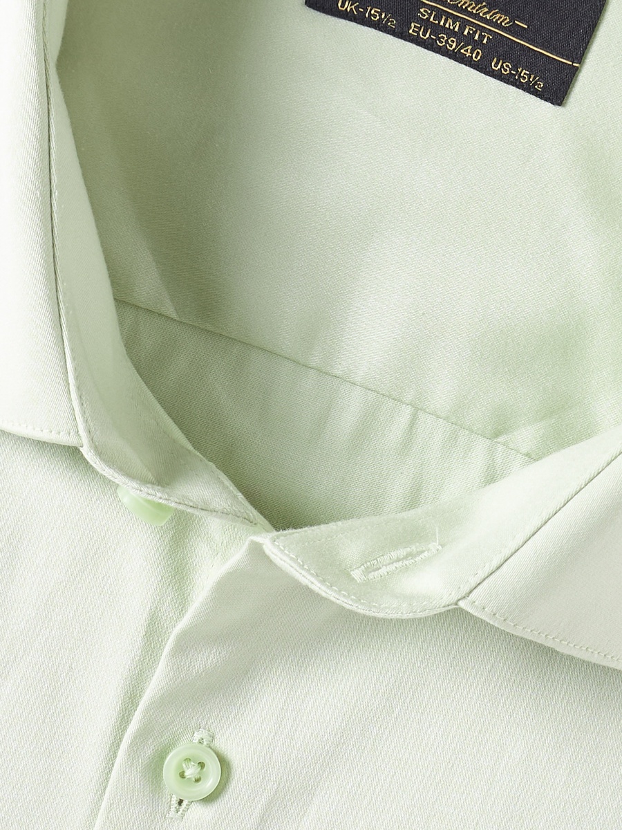 Men Regular Fit Collared Long Sleeve Shirt