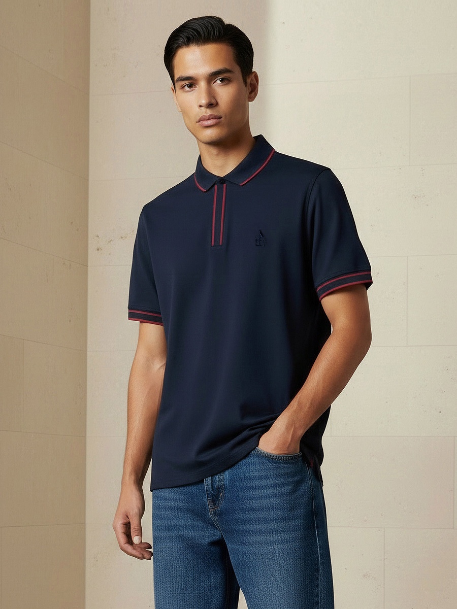 Emperor Men Short Sleeve Polo T-Shirt